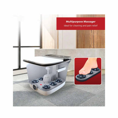 Foot Spa Automatic Water Heating Massager with Remote Control - Pedicure Bath