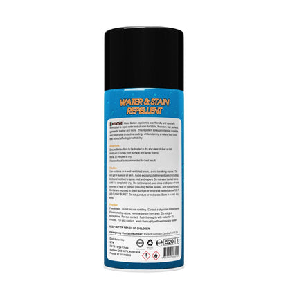Kemmie 4x212g Water and Stain Repellent Spray for Shoes Suede Leather and Fabric
