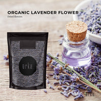50g Organic Lavender Flower - Dried Fragrant Lavendula Angustifolia