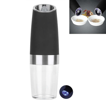 Automatic Gravity Electric Salt and Pepper Grinder - Battery Operated Shaker Mill