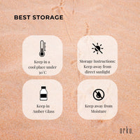 Orku 500ml Pure Emu Oil - Natural Undiluted Australian Dromaius Novaehollandiae