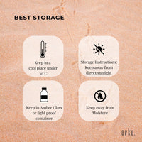 Orku 500ml Pure Emu Oil + Bonus 25ml Bottle - Australian Dromaius Novaehollandiae