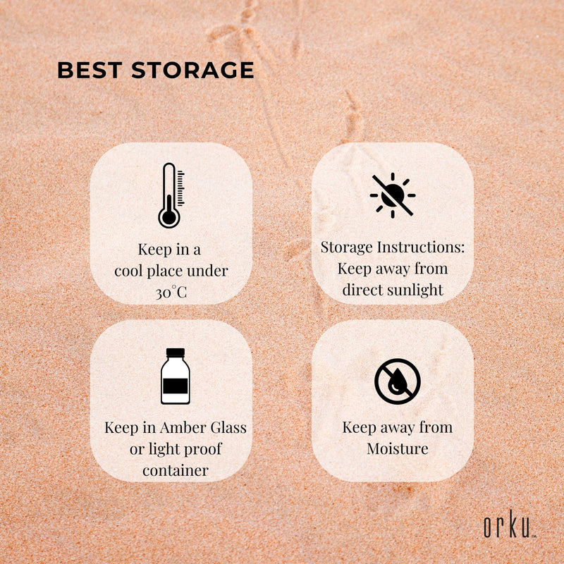 Orku 500ml Pure Emu Oil + Bonus 25ml Bottle - Australian Dromaius Novaehollandiae