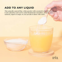 Orku 400g Chicory Root Inulin Powder - Unflavoured Natural Prebiotic Fibre