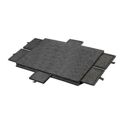 Social Hike Puzzle Felt Board 1500pcs - Folding Portable Stand Cover and Drawers