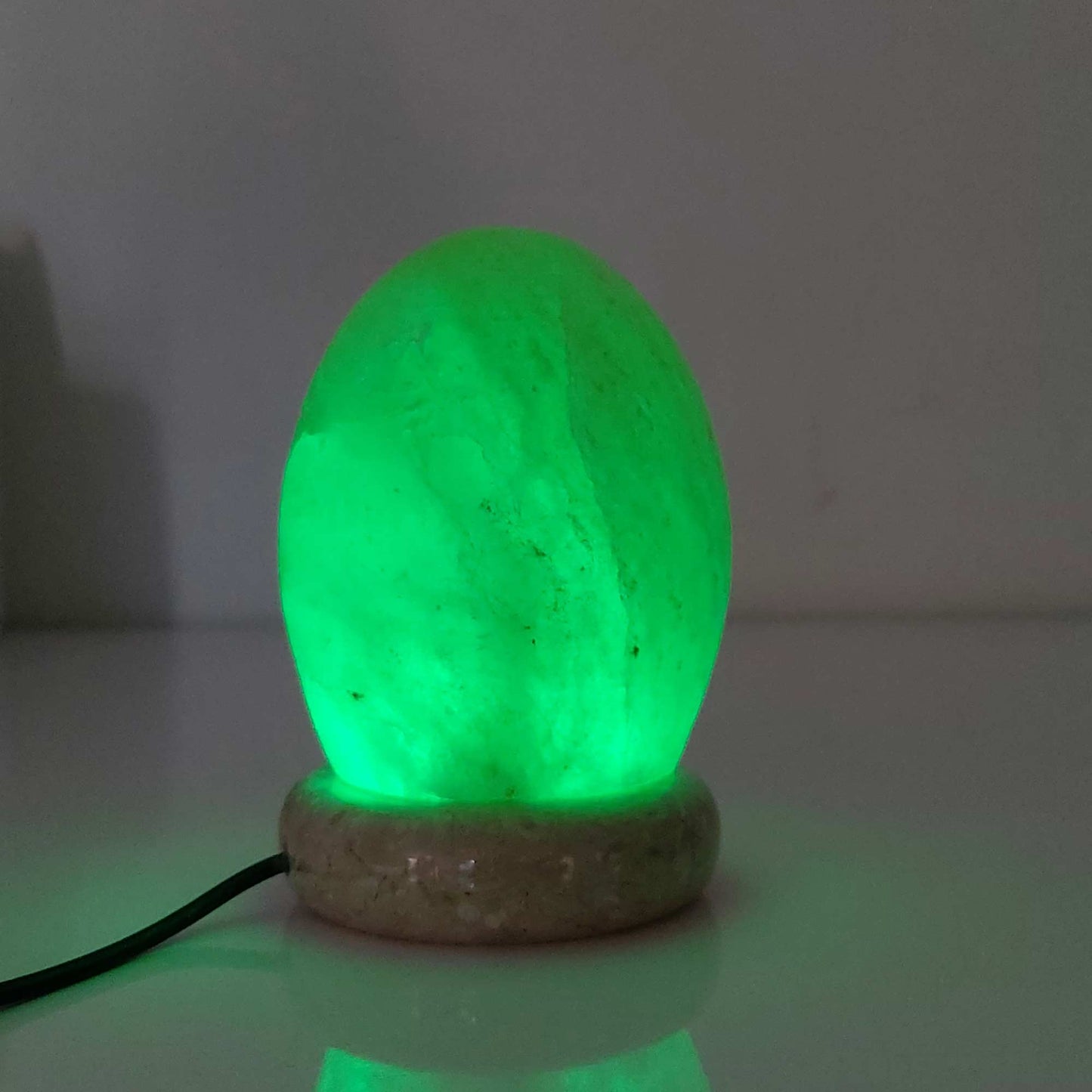 USB Colour Changing Egg Shape Himalayan Pink Salt Lamp Color Change LED Light