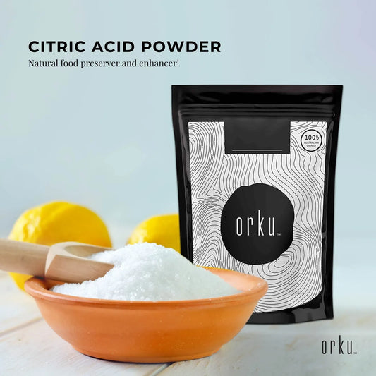 200g Citric Acid Powder - Food Grade Anhydrous GMO Free Preservative c6h807