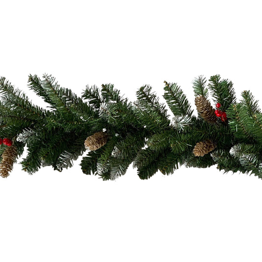 Christabelle 2.7m Christmas Garland with Pine Cones & Berries Pine Tree Decoration Ornament
