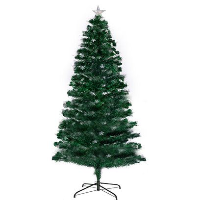 Christabelle 1.2m Enchanted Pre Lit Fibre Optic Christmas Tree Stars Xmas Decor