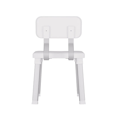 Evekare Deluxe Bathroom Chair With Back Support