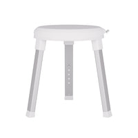 Evekare Deluxe Height-adjustable Rotating Bathroom Stool