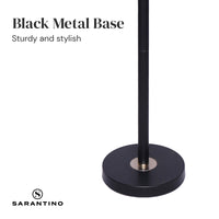 Sarantino Black/Brass Finish Reading Light  Electric Table Lamp