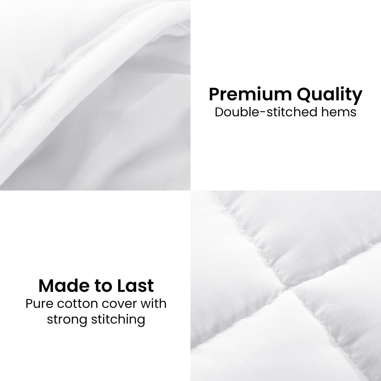 Laura Hill 700GSM Goose Down Feather Comforter Doona - Super King