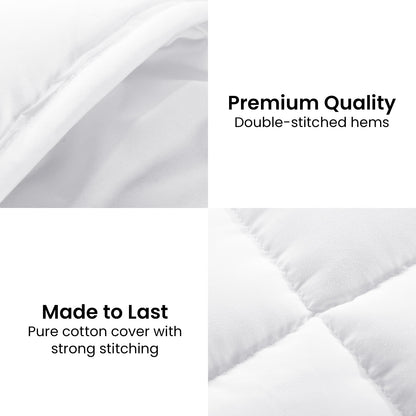 Laura Hill 800GSM Goose Down Feather Comforter Doona - Super King