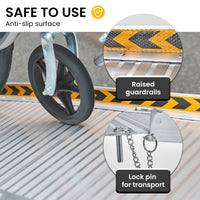 Kartrite 3ft Aluminium Foldable Wheelchair Ramp R01