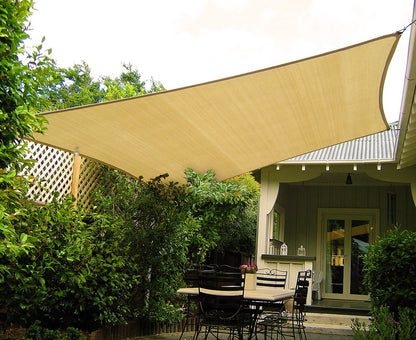 Wallaroo Rectangular Shade Sail 3 x 2.5m - Sand