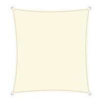 Wallaroo Waterproof Outdoor Shade Sail Sun Cloth Square 2.5x2.5M