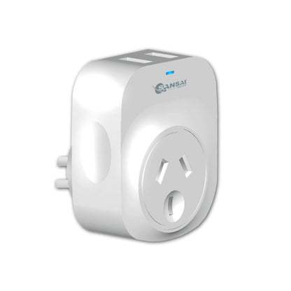 Sansai Power Adaptor 4.2A 2-Ports USB