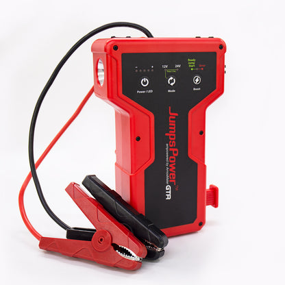 4000A Jump Starter 12V Powerbank 99900mWh 24V Pro Car Battery Charger LED GTR