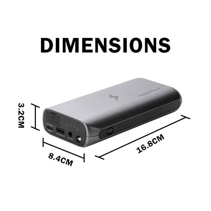 2000A JumpsPower GTS Jump Starter Powerbank 37000mWh 12V Phone Car Battery Charger