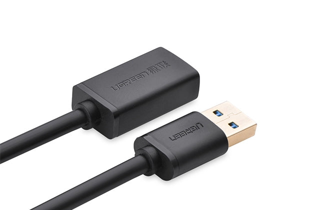 UGREEN USB 3.0 Extension Male Cable 0.5m Black (30125)