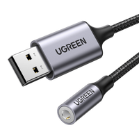 UGREEN 30757 USB to 3.5mm Audio Jack Sound Card Adapter