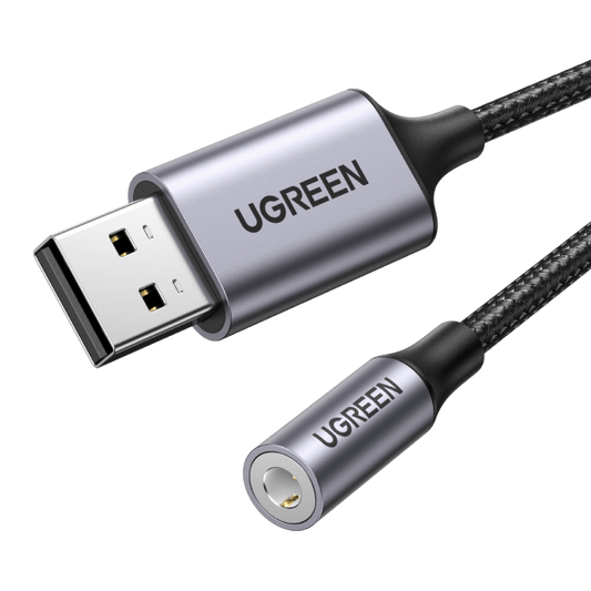 UGREEN 30757 USB to 3.5mm Audio Jack Sound Card Adapter