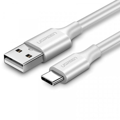 UGREEN 60121 USB 2.0 Type-A to Type-C Male Nickel Plated Cable 1M (White)