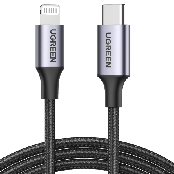 UGREEN 60759 USB-C to iPhone 8-pin Fast-Charging Cable 1M