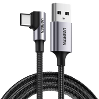 UGREEN 70255 USB-A to 90 Degree Angle USB-C Cable 3M