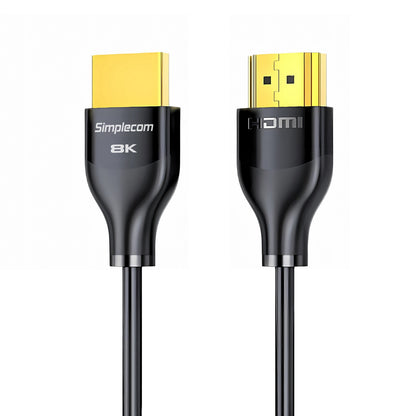 Simplecom CAH520 Ultra High Speed HDMI 2.1 Cable 48Gbps 8K@60Hz Slim Flexible 2M