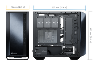 Seasonic Syncro Q704 Aluminum Case with Syncro DPC-850 850W 80 Plus Platinum PSU &amp; Connect Module RED DOT AWARD WINNER 2021