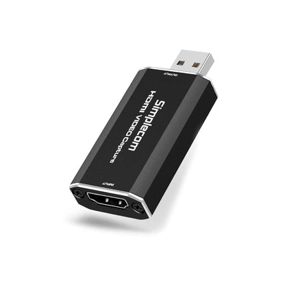 Simplecom DA315 HDMI to USB 2.0 Video Capture Card Full HD 1080p for Live Streaming Recording