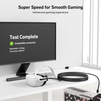 BENFEI 375BK-5M Link Cable 16 FT USB 3.0 to USB C Cable for VR Headset 5M