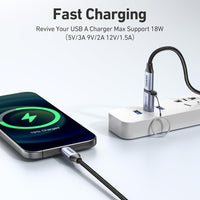 BENFEI 407GY USB Type-A to USB-C Adapter Male to Female Supporting 5V 3A Charging and 10Gbps Data Transmit
