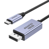 BENFEI 412GY Bidirectional USB-C to DisplayPort V1.4 (Support Thunderbolt 4, 8K@60Hz ) Cable 1.8M