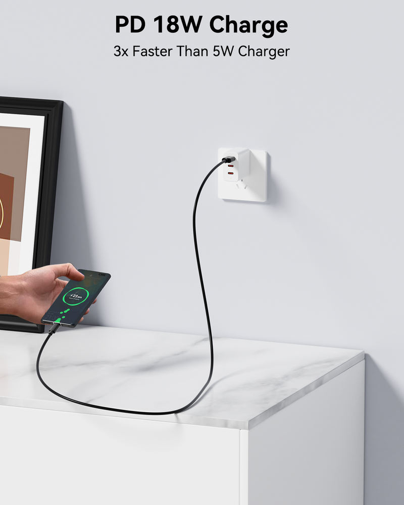 BENFEI 436BK-0.5M USB 2.0 Male to Micro USB Data Cable 0.5M