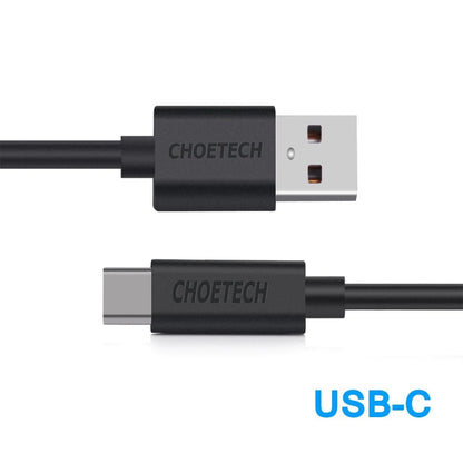 CHOETECH AC0004 USB-A to USB-C Charge & Sync Cable 3M Black