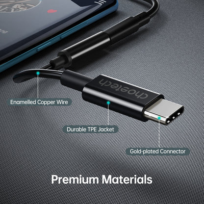 CHOETECH AUX003 USB-C To 3.5mm Headphone Adapter