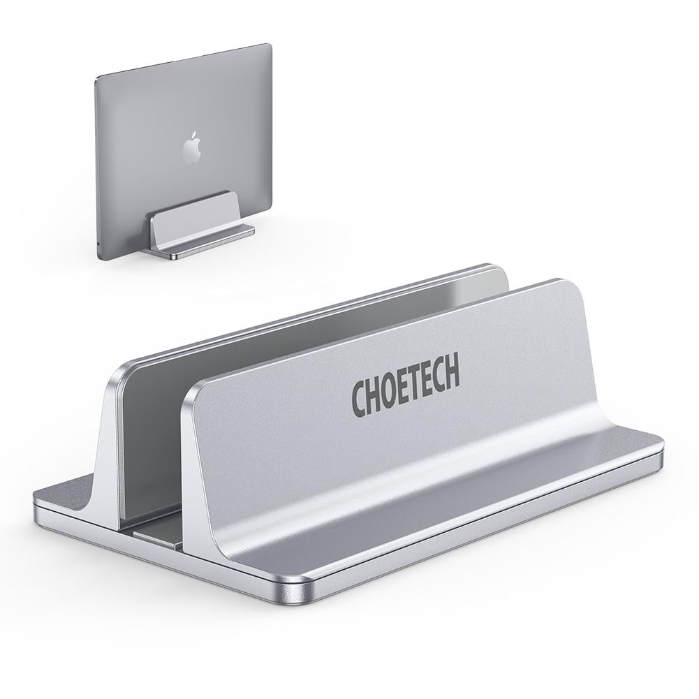 CHOETECH H038 Desktop Aluminum Stand With Adjustable Dock Size, Laptop Holder For All MacBook & tablet