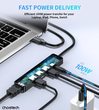 CHOETECH HUB-M80 Hub 5-in-1 Multifunctional Hub