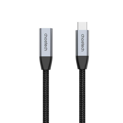 CHOETECH XCC-1039 100W Type-C Female to Type-C Male Extension Cable 2M