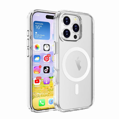 Ultimake Shockproof Transparent Magsafe Cover Case for iPhone 16