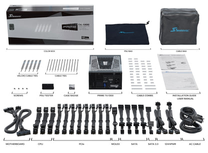 Seasonic PRIME TX-1300 1300W Titanium ATX 3.0 Fully Modular PSU