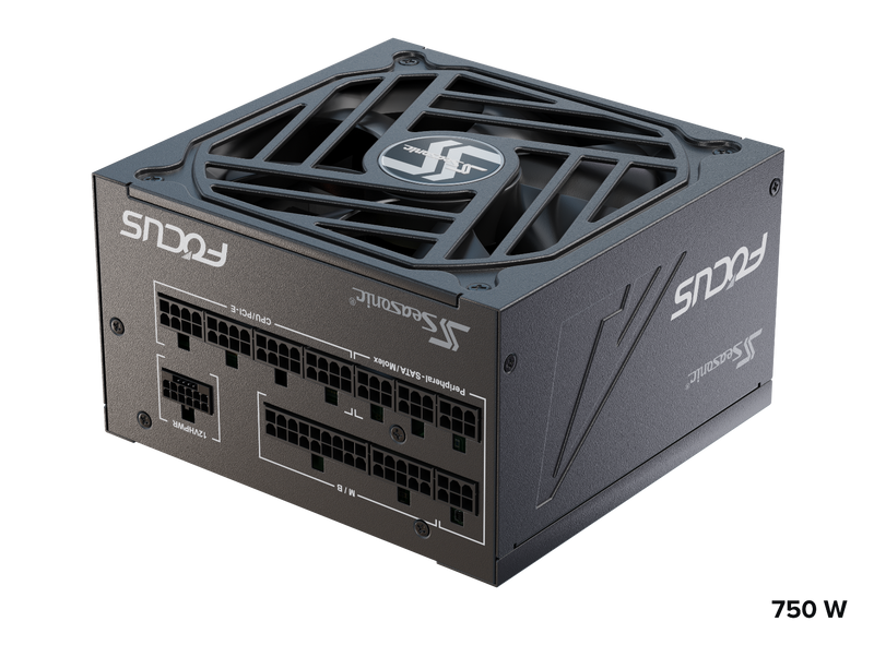 Seasonic FOCUS GX-750 ATX 3.0 750W Gold PSU (SSR-750FX3)