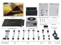 Seasonic FOCUS GX-850 White 850W ATX 3.0 Gold Modular PSU