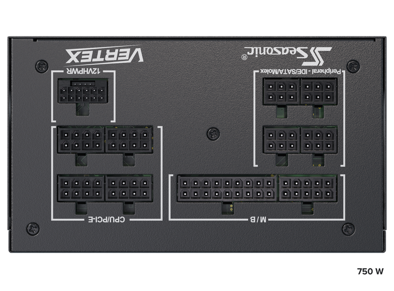 Seasonic VERTEX 750W (GX-750)  80 PLUS Gold Modular PSU ATX 3.0