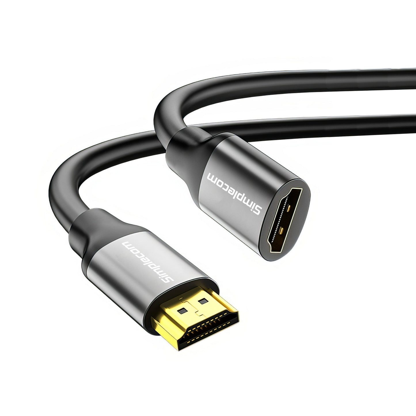 Simplecom CAF305 0.5M HDMI 2.1 Extension Cable Male to Female 48Gbps 8K@60Hz