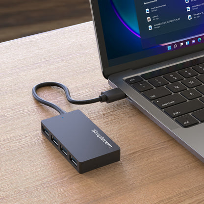 Simplecom CH352 4-Port SuperSpeed USB 3.0 Type-A Hub