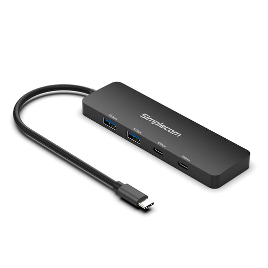 Simplecom CH392 USB 3.2 Gen2 USB-C 4-Port 10Gbps Hub (2x USB-A and 2x USB-C)